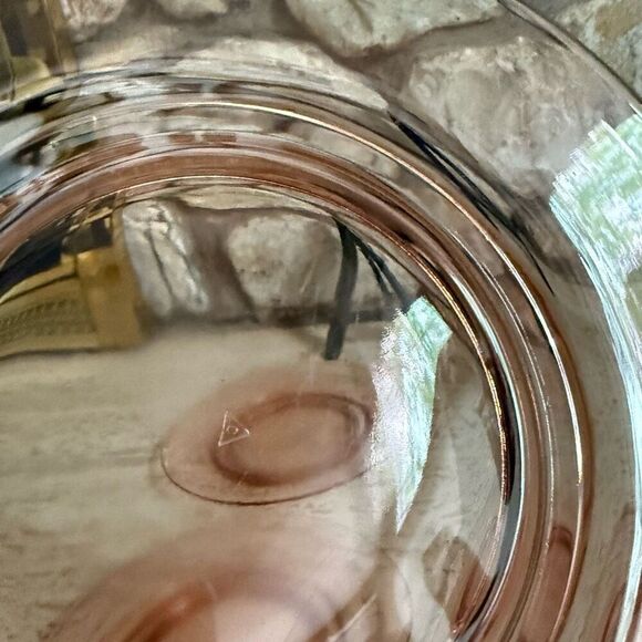 Vintage Cambridge glass bread/salad/dessert plates set of 4 - Picture 11 of 13